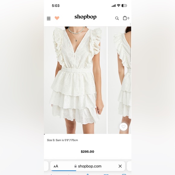 Love The Label Tiered mini dress - Picture 2 of 5